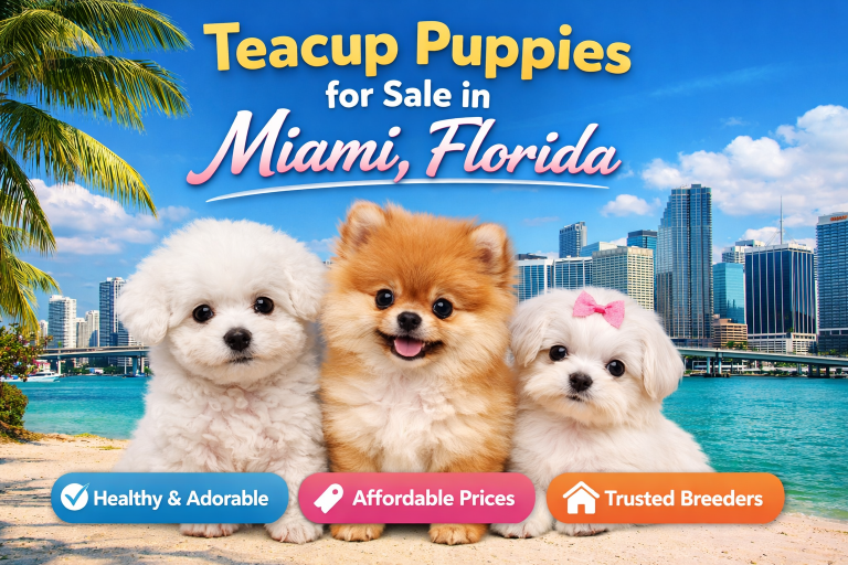 Teacup Puppies for Sale in Miami 2026