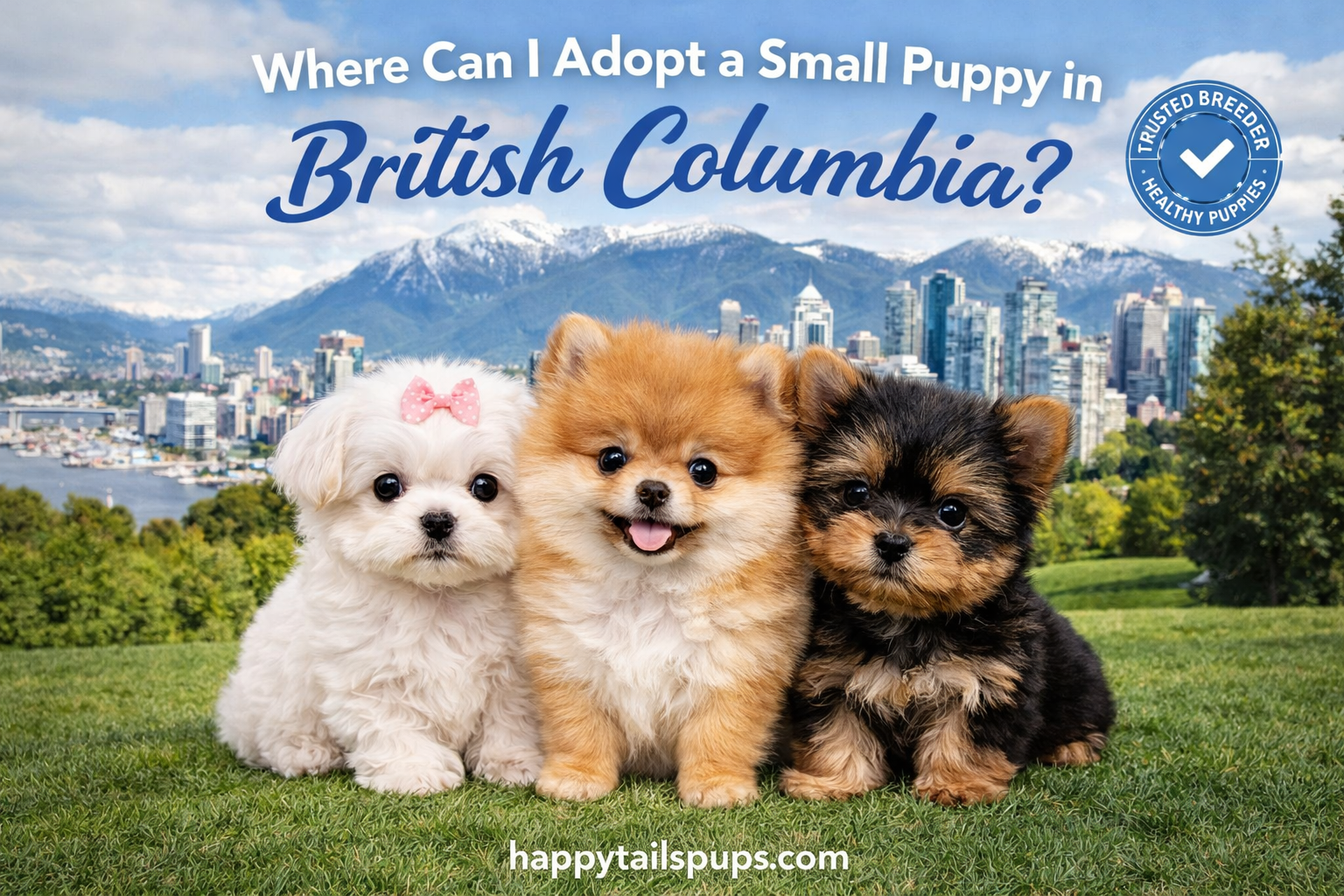 Where Can I Adopt a Small Puppy in British Columbia?