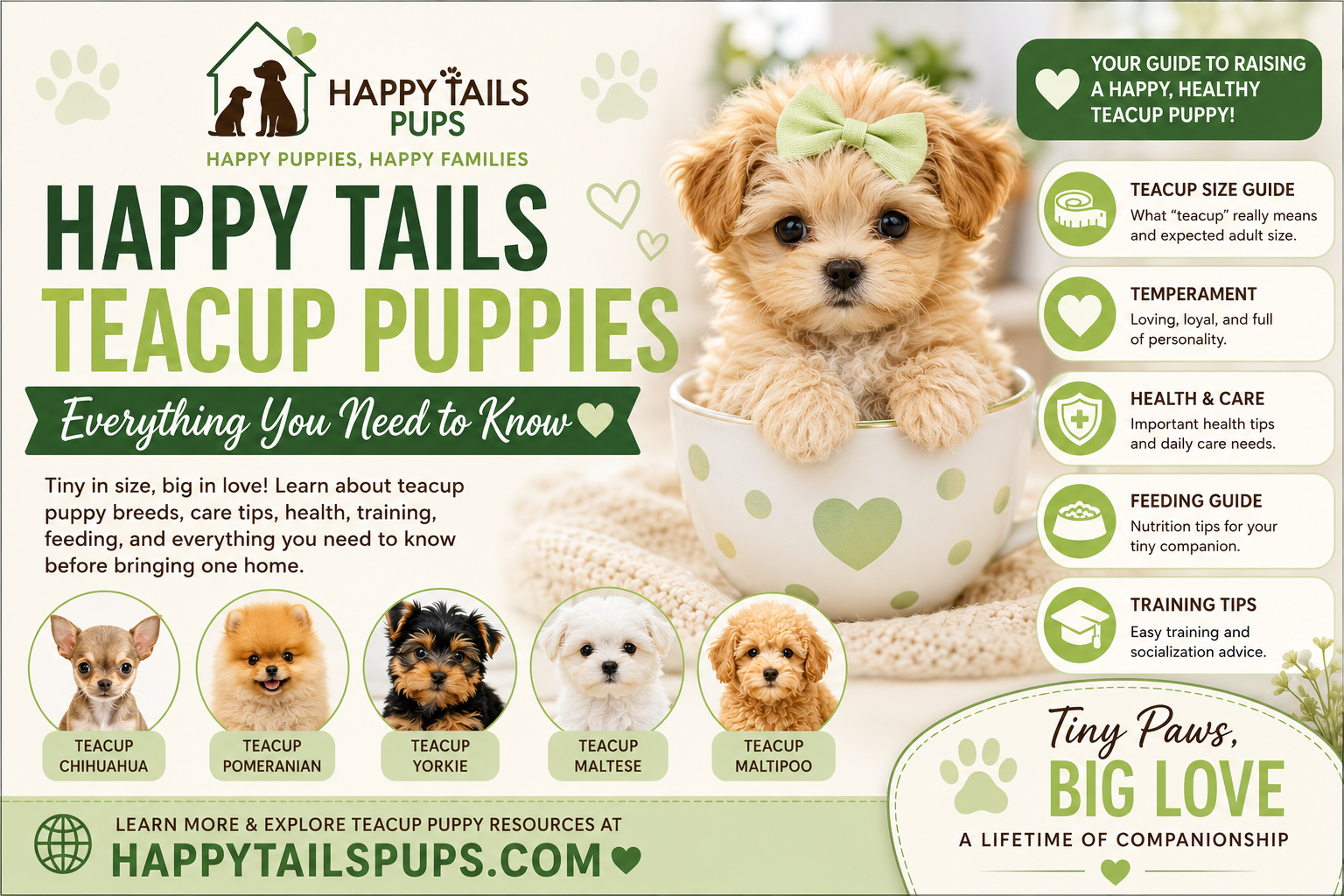 Happy Tails Teacup Puppies: Everything You Need to Know