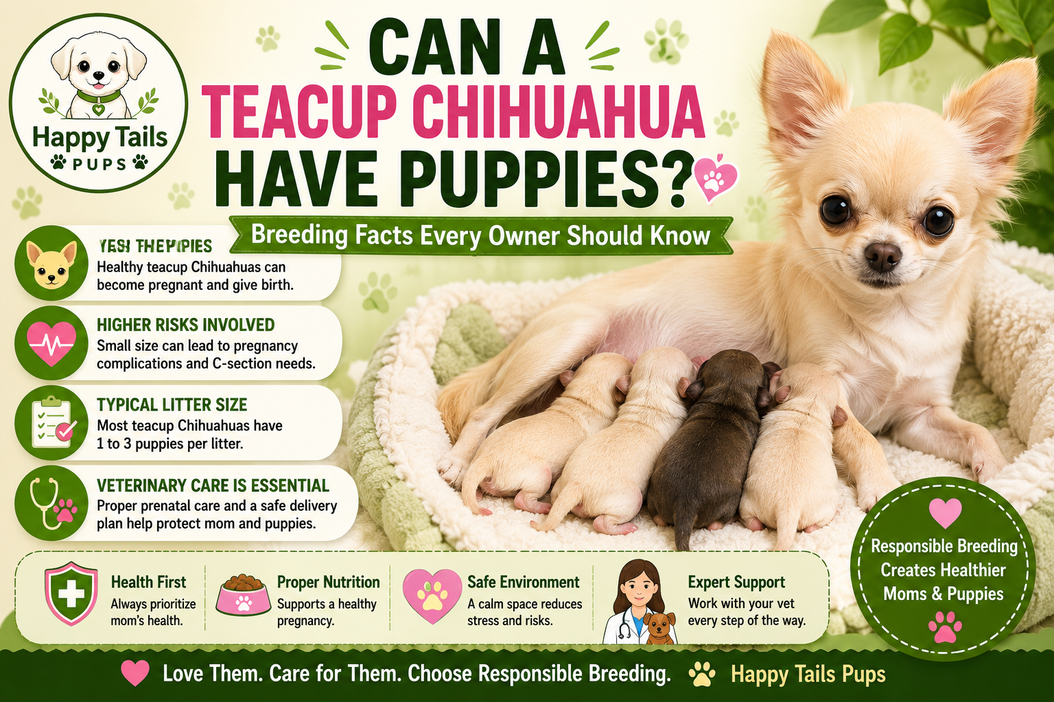 Can a Teacup Chihuahua Have Puppies?