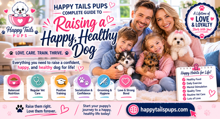Happy Tails Puppies Complete Guide to Raising a Happy, Healthy Dog