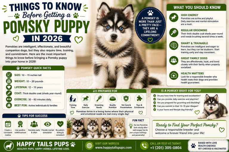 Things to Know Before Getting a Pomsky Puppy in 2026