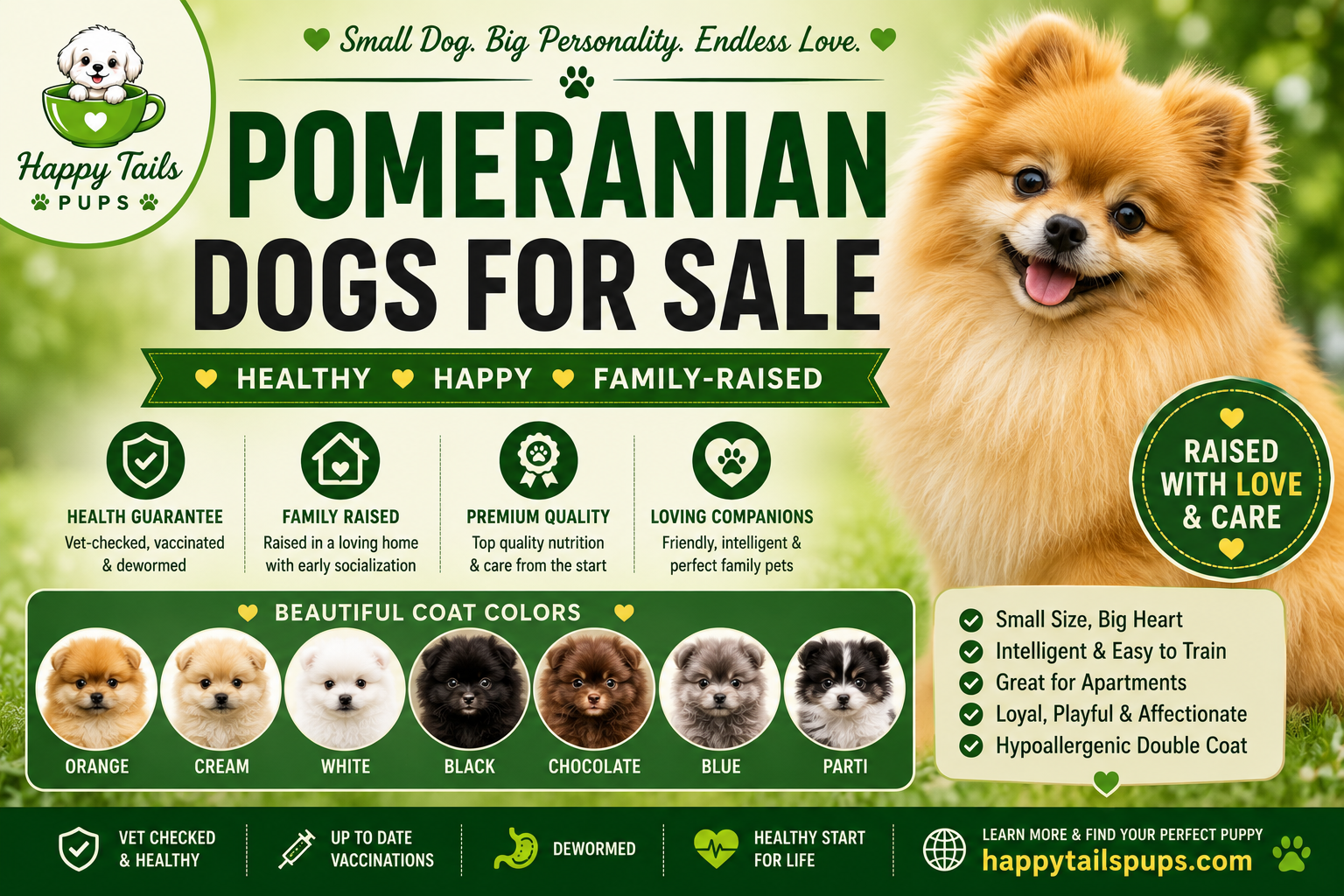 Pomeranian Dogs for Sale