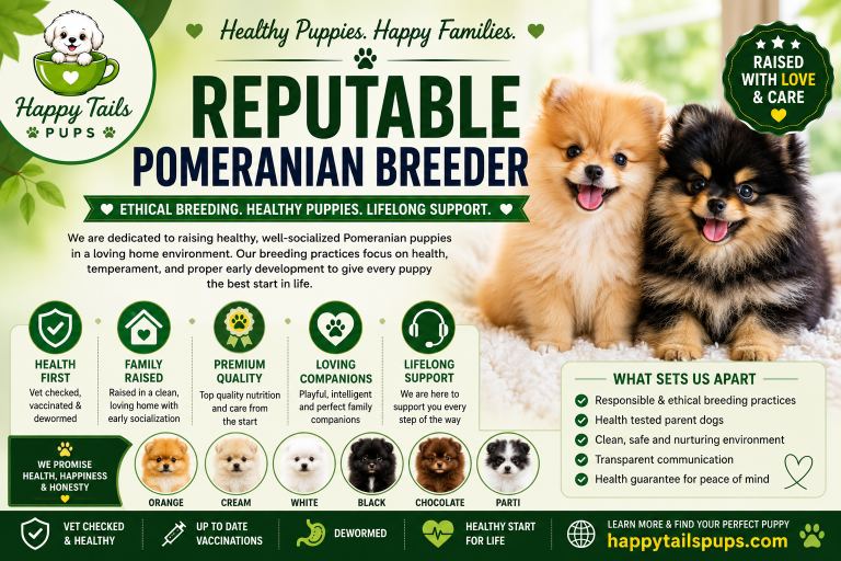 Reputable Pomeranian Breeder