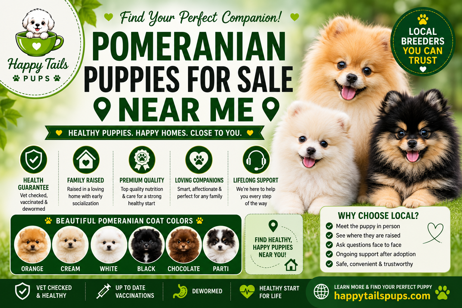 Pomeranian Puppies for Sale Near Me